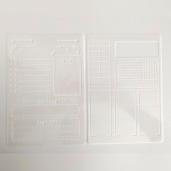 Journalling stencil set - Picture 5 of 7